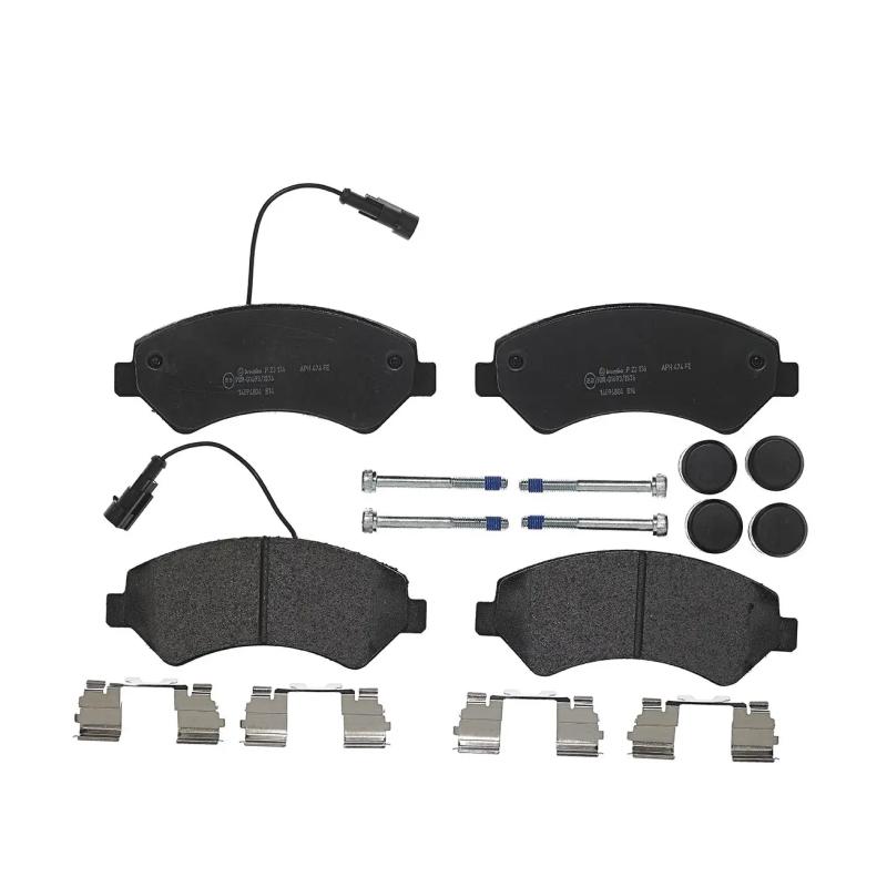 Jeu de 4 plaquettes de frein avant BREMBO P 23 136 - Visuel 2