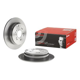 Jeu de 2 disques de frein arrière BREMBO OEM 42510SWAA00