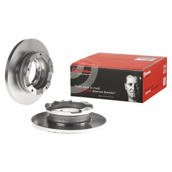 Jeu de 2 disques de frein arrière BREMBO OEM 1451161