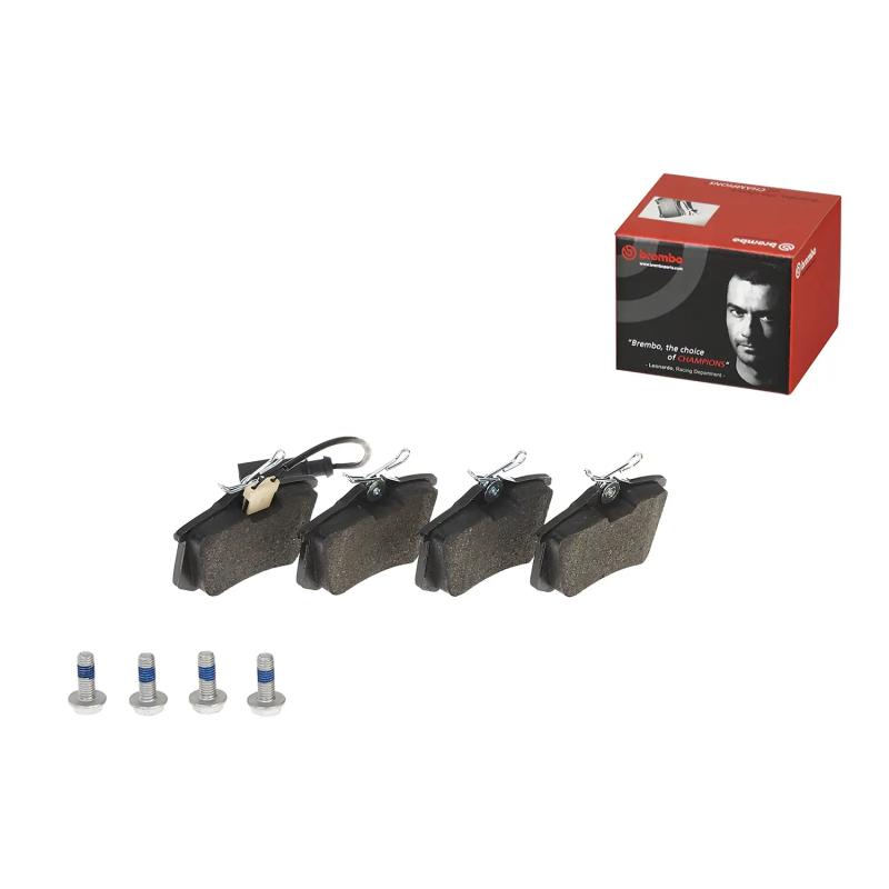 Jeu de 4 plaquettes de frein arrière BREMBO P 85 058 - Visuel 1