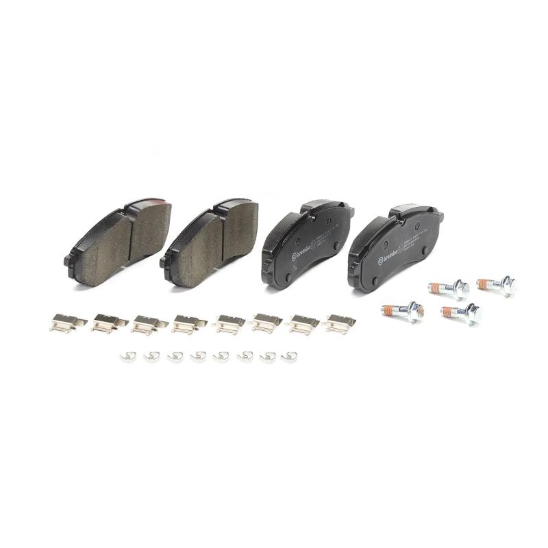 Jeu de 4 plaquettes de frein arrière BREMBO P 85 178 - Visuel 1