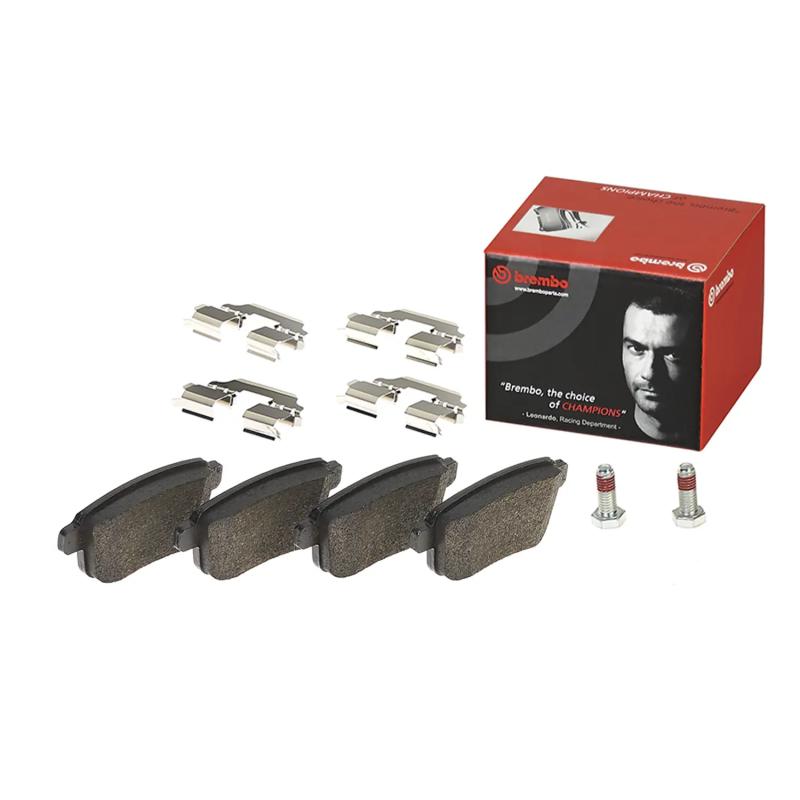 Jeu de 4 plaquettes de frein arrière BREMBO P 68 043 - Visuel 1