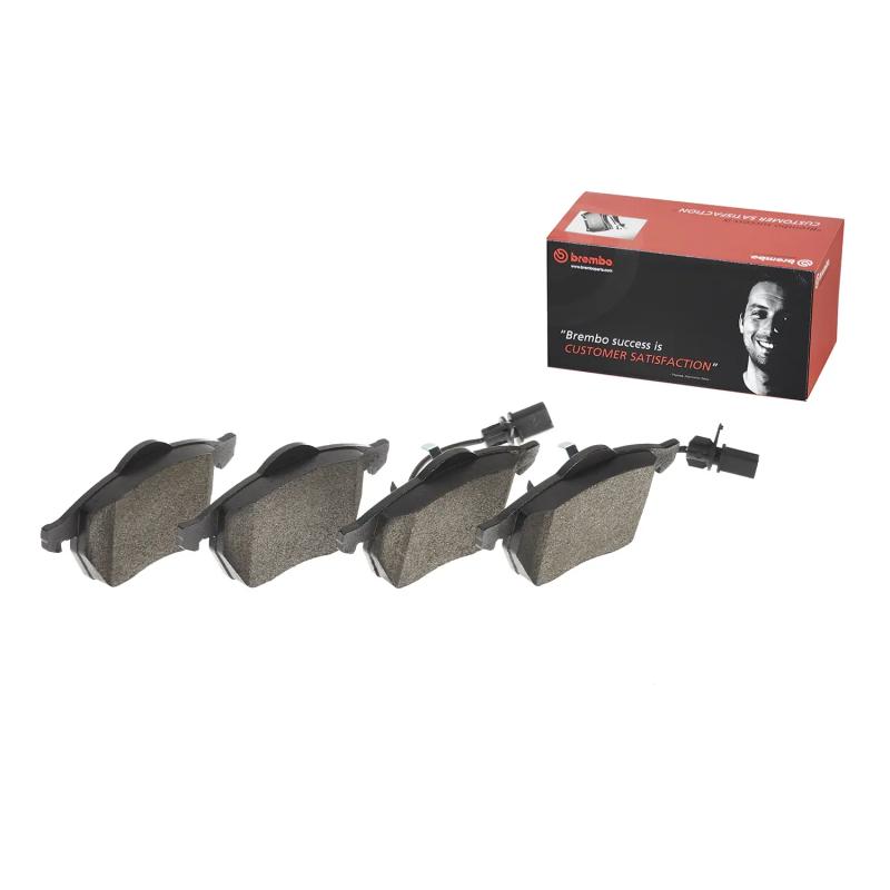 Jeu de 4 plaquettes de frein avant BREMBO P 85 037 - Visuel 1