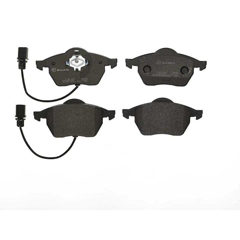 Jeu de 4 plaquettes de frein avant BREMBO P 85 037 - Visuel 2