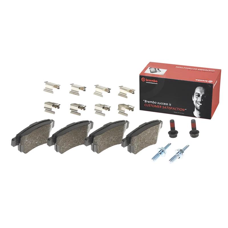 Jeu de 4 plaquettes de frein arrière BREMBO P 61 085 - Visuel 1