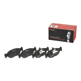 Jeu de 4 plaquettes de frein avant BREMBO OEM 90421736