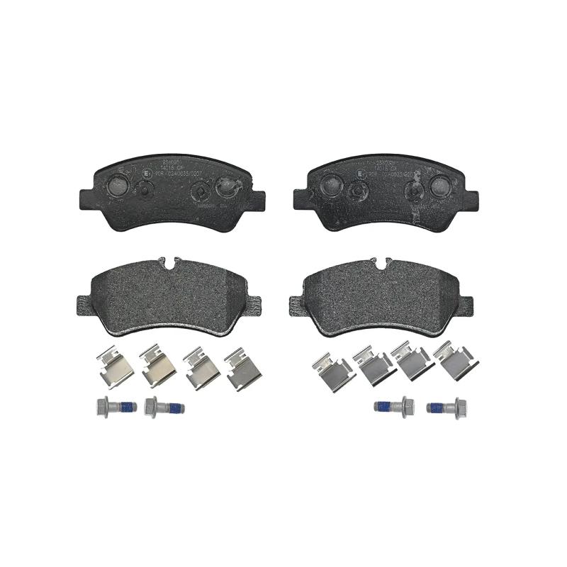 Jeu de 4 plaquettes de frein arrière BREMBO P 24 160 - Visuel 2