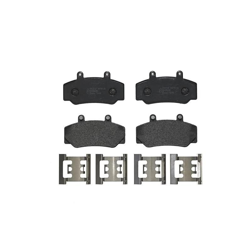 Jeu de 4 plaquettes de frein avant BREMBO P 86 006 - Visuel 2