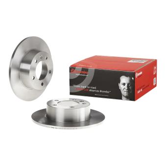 Jeu de 2 disques de frein arrière BREMBO [08.9371.10]