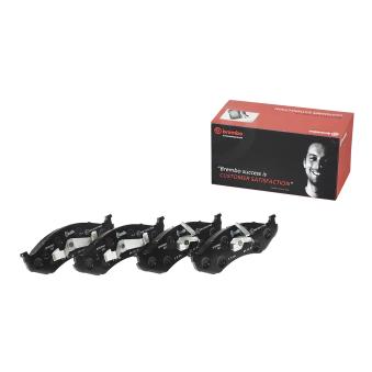 Jeu de 4 plaquettes de frein avant BREMBO OEM K5533323ZB