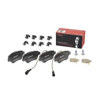 Jeu de 4 plaquettes de frein avant BREMBO [P 23 141]