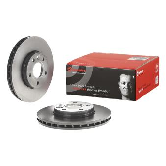 Jeu de 2 disques de frein avant BREMBO OEM BV611125AA