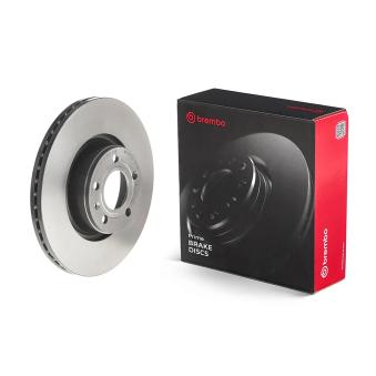 Jeu de 2 disques de frein avant BREMBO OEM l4fd615301