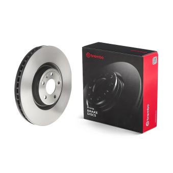 Jeu de 2 disques de frein avant BREMBO [09.B971.11]