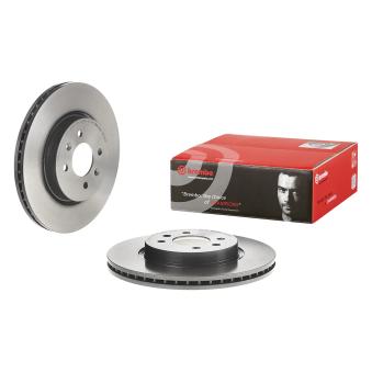 Jeu de 2 disques de frein avant BREMBO 09.D880.11 pour KIA STONIC 1.6 CRDi - 116cv