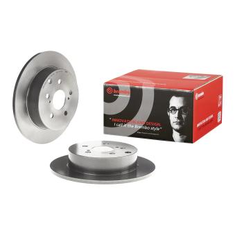 Jeu de 2 disques de frein arrière BREMBO 08.B646.11 pour CHRYSLER 300 1.6 - 110cv