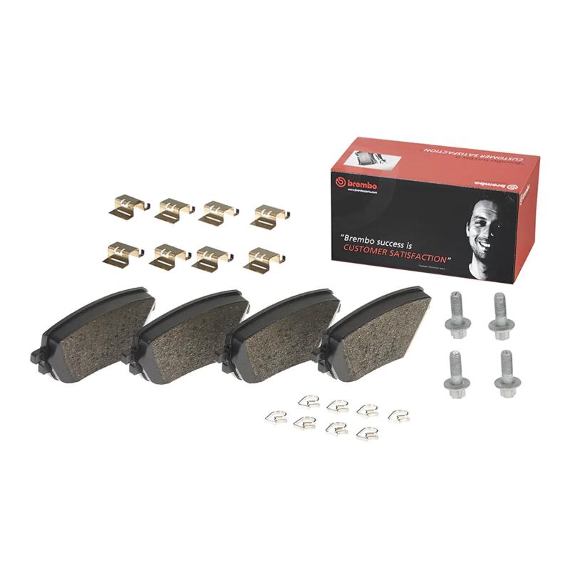 Jeu de 4 plaquettes de frein arrière BREMBO P 50 148 - Visuel 1