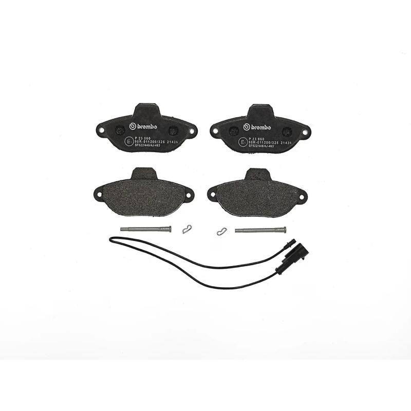 Jeu de 4 plaquettes de frein avant BREMBO P 23 060 - Visuel 2