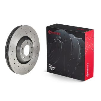 Jeu de 2 disques de frein avant BREMBO OEM 424943