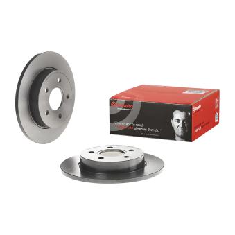 Jeu de 2 disques de frein arrière BREMBO OEM 1223543 Jeu de 2 disques de frein arrière BREMBO OEM 1223543