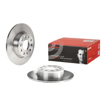 Jeu de 2 disques de frein arrière BREMBO [08.B413.10]