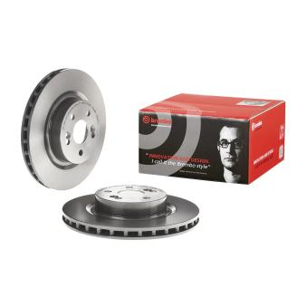 Jeu de 2 disques de frein avant BREMBO OEM 7701210178