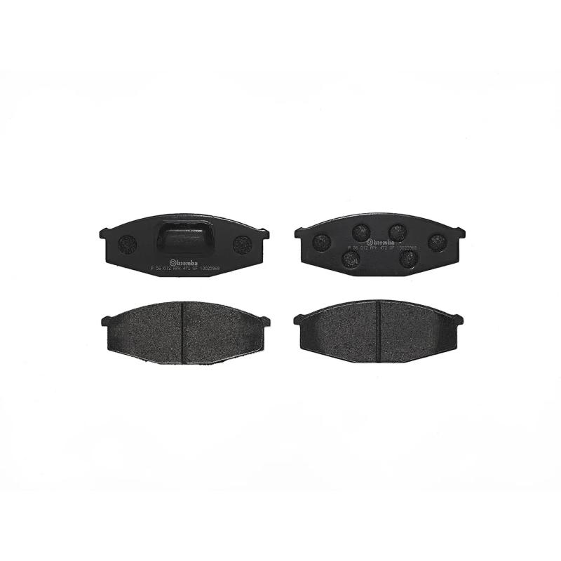 Jeu de 4 plaquettes de frein avant BREMBO P 56 012 - Visuel 2