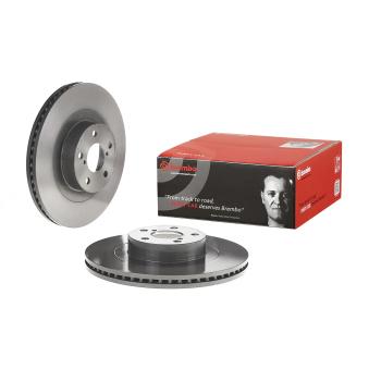Jeu de 2 disques de frein avant BREMBO 09.A921.11 pour SUBARU OUTBACK 2.0 D - 150cv