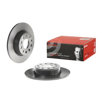 Jeu de 2 disques de frein arrière BREMBO [08.B413.11]