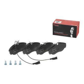 Jeu de 4 plaquettes de frein avant BREMBO OEM 425224