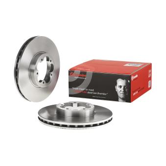 Jeu de 2 disques de frein avant BREMBO OEM 6C161125AA