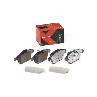 Jeu de 4 plaquettes de frein avant BREMBO OEM 10767908