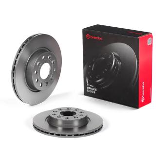 Jeu de 2 disques de frein avant BREMBO 09.9167.11