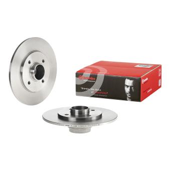 Jeu de 2 disques de frein arrière BREMBO OEM 7700780077