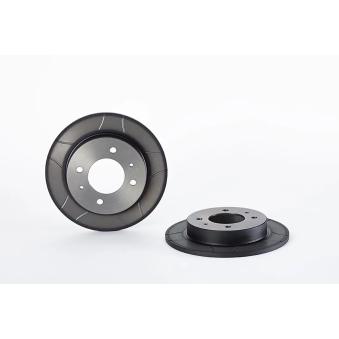 Jeu de 2 disques de frein arrière BREMBO 08.9081.75