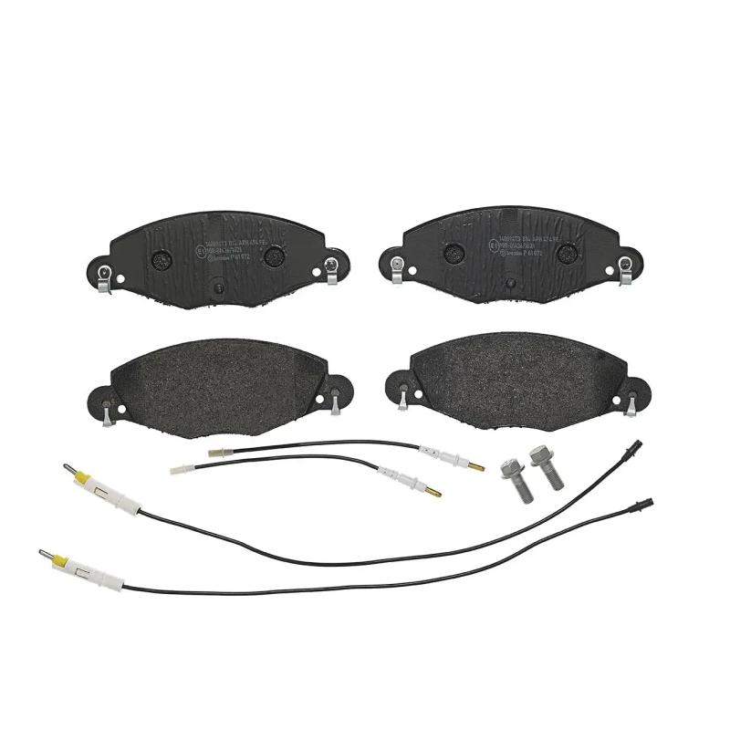 Jeu de 4 plaquettes de frein avant BREMBO P 61 072 - Visuel 2