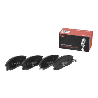 Jeu de 4 plaquettes de frein avant BREMBO OEM 5810147a00