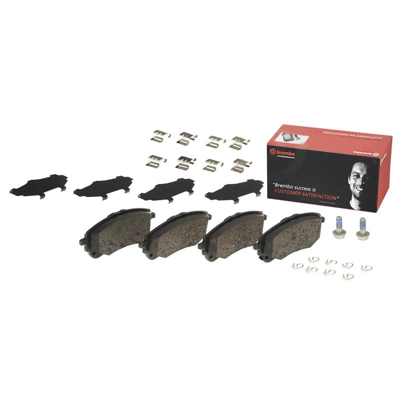 Jeu de 4 plaquettes de frein avant BREMBO P 83 177 - Visuel 1