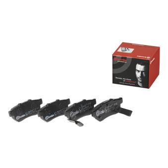 Jeu de 4 plaquettes de frein arrière BREMBO OEM 5860051480