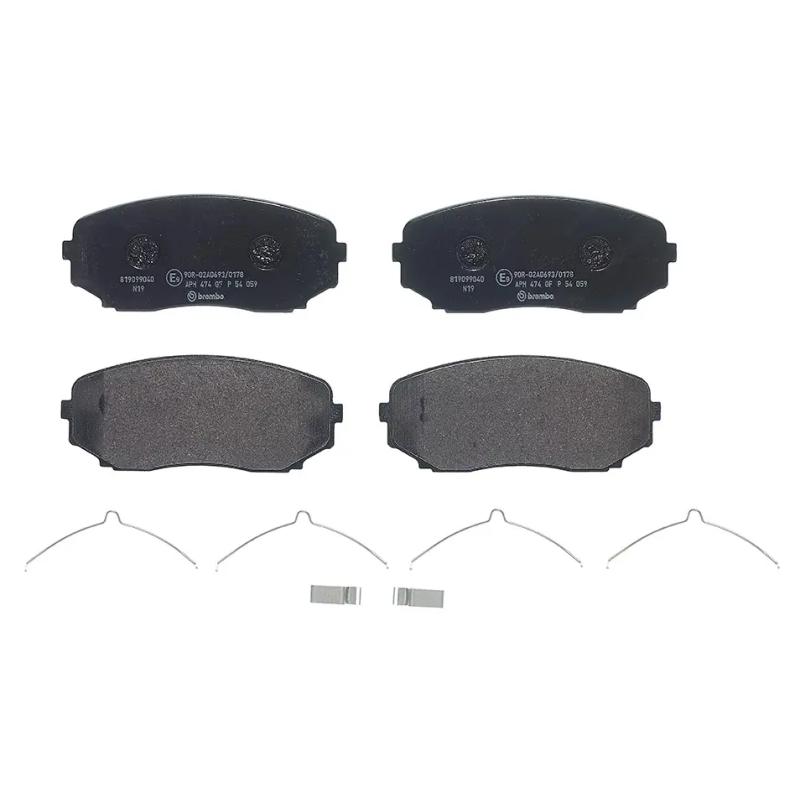 Jeu de 4 plaquettes de frein avant BREMBO P 54 059 - Visuel 2