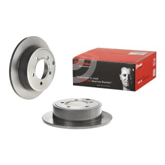 Jeu de 2 disques de frein arrière BREMBO 08.A114.31 pour CHRYSLER SEBRING 2.0 VVT - 156cv