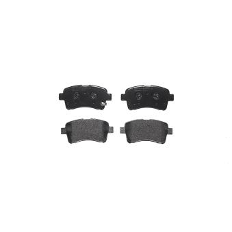 Jeu de 4 plaquettes de frein avant BREMBO OEM SU00304679