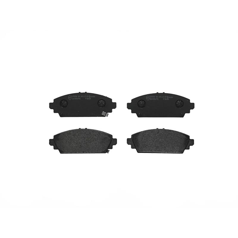 Jeu de 4 plaquettes de frein avant BREMBO P 28 031 - Visuel 2