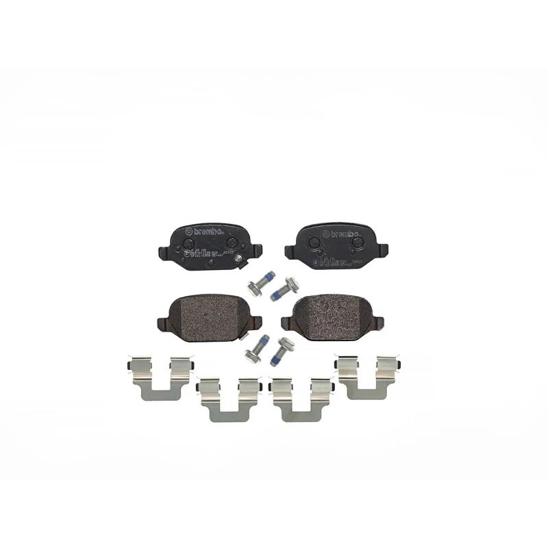 Jeu de 4 plaquettes de frein arrière BREMBO P 23 151 - Visuel 2