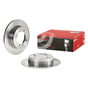 Jeu de 2 disques de frein arrière BREMBO 08.5639.20