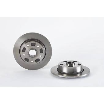 Jeu de 2 disques de frein arrière BREMBO 08.5953.10
