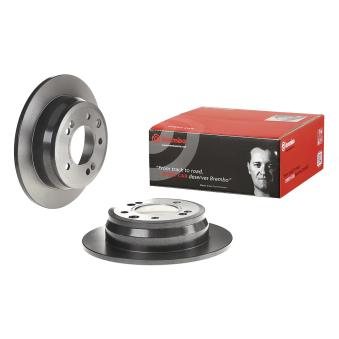 Jeu de 2 disques de frein arrière BREMBO 08.A869.11 pour FORD TRANSIT 1.4 CVVT - 90cv