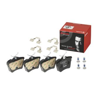 Jeu de 4 plaquettes de frein arrière BREMBO [P 61 079]