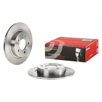 Jeu de 2 disques de frein arrière BREMBO OEM C25Y26251B Jeu de 2 disques de frein arrière BREMBO OEM C25Y26251B