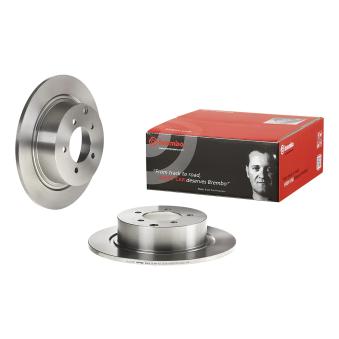 Jeu de 2 disques de frein arrière BREMBO OEM 04743999ab